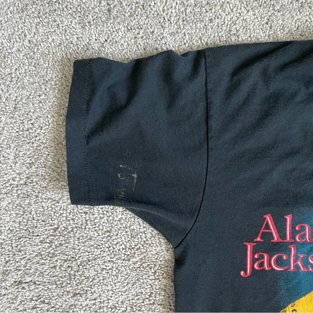 Vintage 1993 Alan Jackson A Lot About Livin’ Country Tour T Shirt Large - Picture 7 of 9